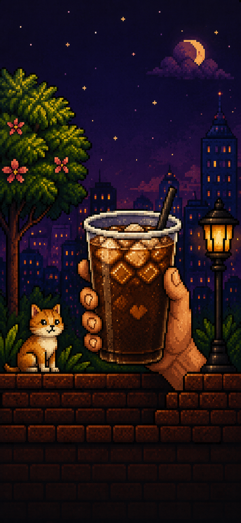Night Coffee Counter